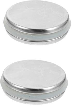 DIYEAH 2 Pcs Rotatable Stainless Steel Washbasin Sink Plugs with Sealing Ring Clog Drain Stoppers for Bathroom Sinks Hair and Debris Catcher Easy Installation Waste Filters
