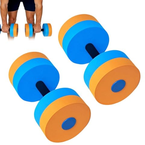 Aqua-Hanteln Für Das Training Im Wasser | Werkzeug Aus Hochdichtem EVA - Aqua- -Hanteln Für Den Pool - Für Schwimmen, Aqua-Fitness, Workout, Unterwasser - Für Kinder, Erwachsene, Senioren