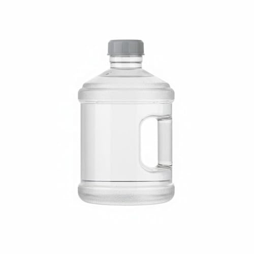 predolo Recipiente de Agua de Agua para Dispensador Tipo Alimenticio Garrafa de Agua Reutilizable Gran Capacidad para Campistas, Camping, Viajes en Coche, Transparente, 3L