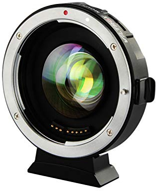 VILTROX EF-M2 II 0.71x Speed Booster Adapter MFT for EF mount Lens to Micro 4/3 Cameras GH6 GH5M2 BMPCC 4K GH4 GH5 G100 G95 G85 OM-1 EM-10 EM-5