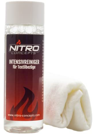 Nitro Concepts Limpiador Textil con paño de Limpieza - 100 ml