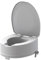 Rialzo WC 15 cm con Staffe e Coperchio - Ergonomico e Sicuro