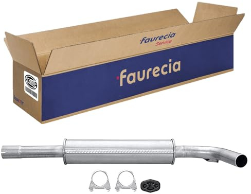 HELLA 8LC 366 025-911 Mittelschalldämpfer - Easy2Fit® Kit - mitte | Kompatibel mit: VW POLO III CLASSIC, POLO Van Kasten/Kombi, POLO Variant