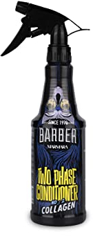 BARBER MARMARA Two Phase Conditioner Uomo No.2 Collagen 500 ml | Leave in Hair Care Men | Anti Spliss | Profumo per capelli | Trattamento spray | Leave in condizionatore spray da uomo