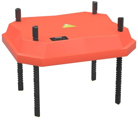 Fudajo Panneau chauffant – 25 x 30 cm – 20 W – pour élevage de 20 poussins au max. – Plaque de chauffage – éleveuse d'oisillons avec Thermostat