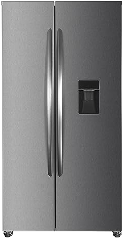 PKM SBS450 NFDWDEIX, Side by Side Kühl-Gefrierkombination 439 L/NoFrost/Wasserspender/151 Liter 4 Gefrierfach/40 dB/Freistehend