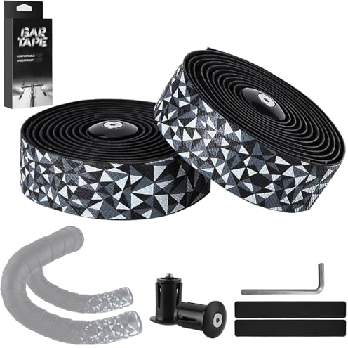 Raxfekro Lenkerband Rennrad, Lenkerbänder Fahrrad 210 * 3cm, Fahrrad Lenkerband Rutschfest Strapazierfähiges Lenkerband für Mountainbikes und Rennräder