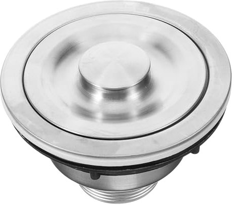 IWOWHERO Drain Strainer for Kitchen Sink Stainless Steel Drain Assembly Easy to Clean