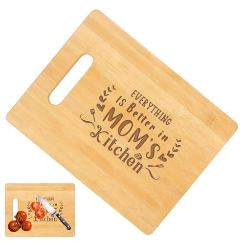 Mother's Day Cutting Board, Unique Mother's Day Cutting Sheets, Double-Sided Cutting Boards, Engraved Cutting Board, Mother's Day Gift Cutting Board, Cutting Board Mats, Personalized Cutting Board