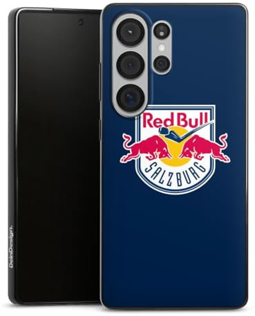 Slim Case extra dünn kompatibel mit Samsung Galaxy S25 Ultra Silikon Handyhülle schwarz Hülle EC Red Bull Salzburg Offizielles Lizenzprodukt Eishockey
