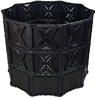 Compostiera da cucina - Compost Bin Outdoor Tumbler Compost Compostaggio Box Composter for tutte le stagioni for giardino cortile Compostiera