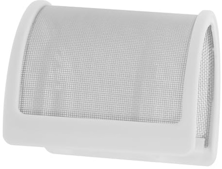 OSOLADY U-förmiger Mikrofon Popschutz Popfilter für Handmikrofone aus Metall Weiß Einfach zu Verwenden für Klare und Stabile Sprachaufnahmen