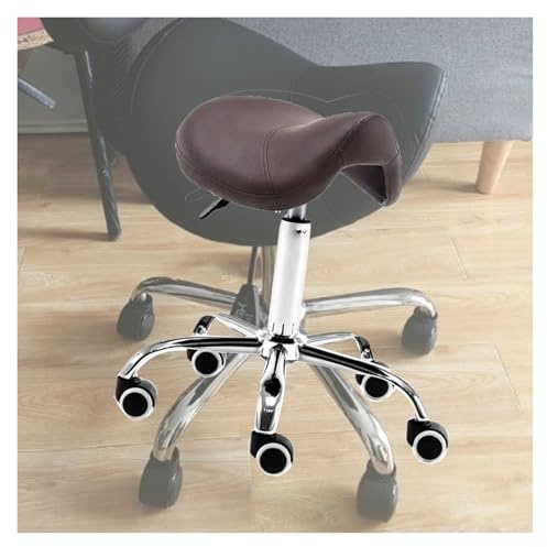 Generico Sgabello Ergonomico A Sella, Altezza Regolabile E Scorrevole, Seduta Morbida, Sedia Da Barbiere, For Ufficio, Salone, Casa(Color 3)