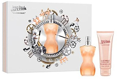 Jean Paul Gaultier Classique Giftset Eau de Toilette Spray und Körperlotion, 125 ml