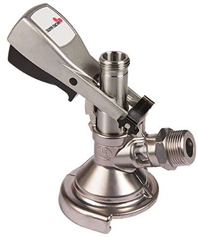 Gastrobedarf Westerbarkey Gastrobedarf Westerbarkey Zapfkopf mit Keg Kegve-Befestigung Micromatic Kombikeg Typ M