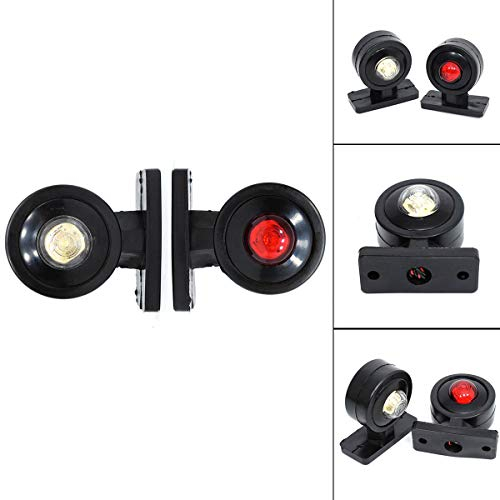 2x LED LKW PKW 12V Seitenmarkierungsleuchte Begrenzungsleuchten Positionsleuchte Anhänger