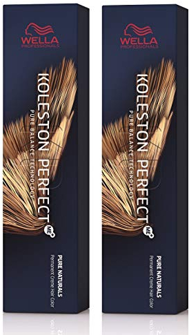 WELLA Koleston Perfect Me KP Pure Naturals 10/0 Hellblond – 2er-Pack