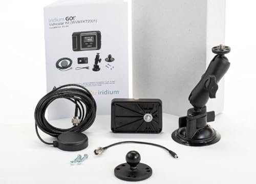 OSAT Iridium GO! Kit per Veicoli | Wi-Fi Satellitare | Voce e Dati | Comunicazione Indipendente dalla Rete | Resistente | Copertura Affidabile