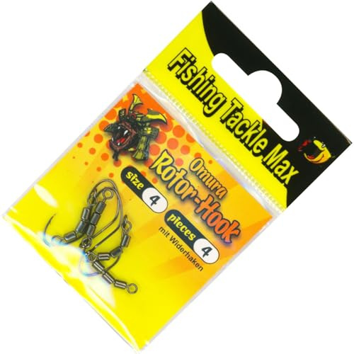 FTM Omura Haken Rotor-Hook - 4 Forellenhaken