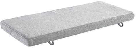 Loveboat Washable Bench Cushion, Non-Slip Bench Pad for Shoe Storage, Window, Piano, Dining 36x14x2 Light Grey