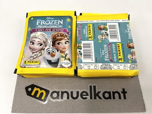 manuelkant - 50 bustine sigillate figurine Frozen Amici per sempre - Album da collezione