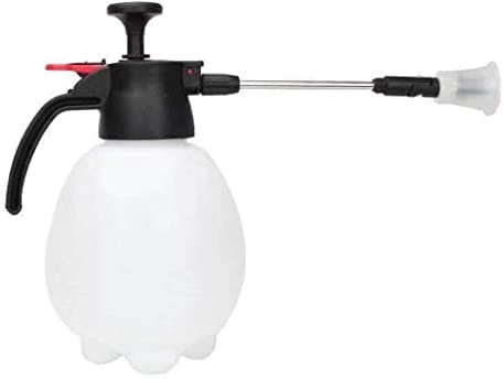 Botella De Spray Regadera 2L/0,5 Galones De Capacidad De Mano Spin Spray Pot Boquilla De Niebla Portátil Regadera Rociador Botella Agua Herramientas De Jardinería Regadera de Jardin Bote de Aspersión
