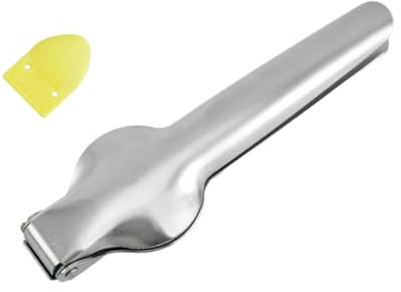 Cabilock 2 Piezas Clip de castaño abridor de alicates de Nuez pecana abridor de Semillas Herramienta útil Pinzas de castaño Tipo Cruz peladoras de castañas Creativas Tuerca