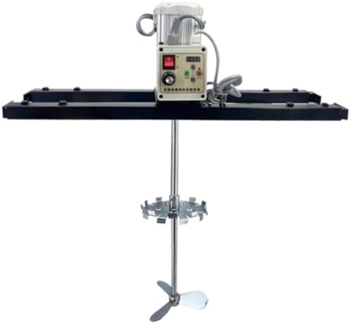 GJBMXSM 2100W Elektrische Tankmischermaschine, IBC-Farbmischer, Rührwerk Mit Stützaufhängung, Klappbarer Propeller, Teleskopbereich 72–120 cm, Für Tintenlöser-Rührwerk,B