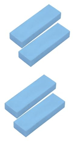 Ciieeo 4pcs Stainless Steel Scrub Brush Power Cleaning Brush for Kitchen Eraser for Limescale Removal Heavy Duty Scrub Eraser for Pans