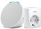 Echo Pop | Bianco ghiaccio + TP-Link Tapo Presa intelligente, compatibile con Alexa - Kit di base per Casa Intelligente