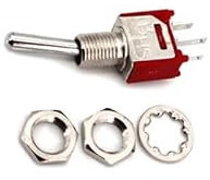 5Pcs SH TS-4 Series 3Pin SPDT on-on 2-Gears(fixed) Sub-Miniature 5mm Panel Toggle Switch 1.5A/250VAC