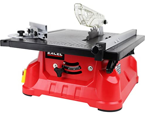 8 Table Saw Electric Heavy Duty Compact Portable 240V / 900W ~ 50Hz - No Load Speed 4800/min - Circular Saw Functions - Bench Saw - Parallel Fence - Rip Fence and mitre Guide - UK Plug