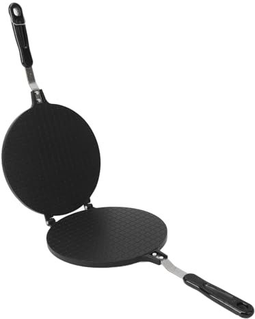 Máquina para Hacer Conos de Gofres Non-S de 8,7 Pulgadas para Uso doméstico: Máquina para Conos de Helado y Postres Rápida y Versátil con H Brillante (Estilo brillante)