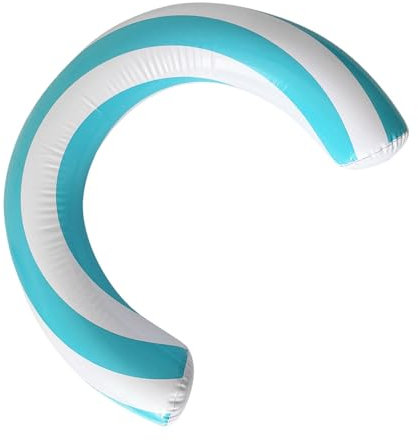 Nouilles De Piscine Gonflables Incurvées, Frites Natation pour Piscine, Nouilles De Baignade Stables avec d'air Scellée pour Enfant Adultes