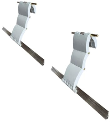 X2 Roller Door auto Lock Locking Straps Brackets. Fits 77mm slats and 55mm slats