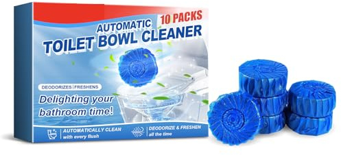 Tablettes de Nettoyage pour Salle de Bain,Tablettes de Nettoyage Cuvette Toilette,Detartrant WC Efficace,Garde les Toilettes Propres,Désodorisantes,élimine le Calcaire et la Saleté
