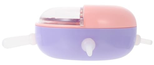 GALPADA Gamelle à Lait pour Chiots et Chatons en Polypropylène Alimentaire, Bol D’Allaitement Multi-tétines Souple et Léger, Accessoire D’Alimentation pour Petits Animaux -nés, Rose,