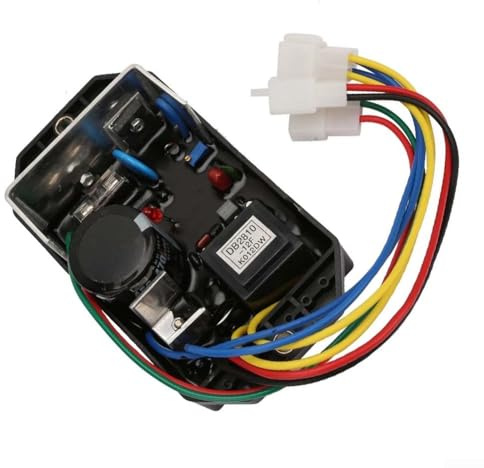 Regulador de voltaje automático para generadores monofásicos de 8.5KW 9.5KW, reemplazo del generador AVR con control PID, módulo de protección contra cortocircuitos, sobrecarga de corriente