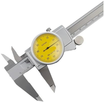 Con calibro for orologi 150/200/300MM in acciaio inox con rullo(3202M-150 0-150mm)