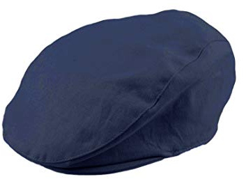 Bienzoe Pojkar Newsboy Bagare Hatt: Barn Bomull Linne Golf Utstyrsel Keps Marin 4/5