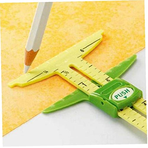 CULER 5-en-1 Herramienta de medición Herramienta Regla Remiendo de Costura de la Herramienta Regla Sastre Accesorios Uso en el hogar