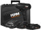 FERM Trapano avvitatore a impulsi a batteria FI20V. Coppia 150 Nm. Include 2 batterie 2.0Ah, caricabatterie rapido, 2 punte e custodia