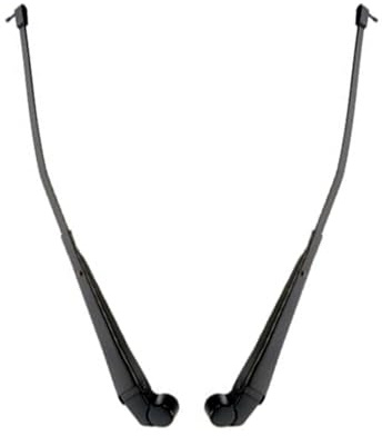 TRQ Front Windshield Wiper Arm Pair Compatible with Chevy Blazer Pickup GMC Jimmy Bravada Truck