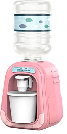 LICHENGTAI Wasserspender für Kinder, Miniatur Wasserspender Spielzeug Getränke Spender Geschenke Wasserspender Pädagogische Modell Mit Eimer Und Tasse Geschenk Für Kleinkinder Mädchen Jungen