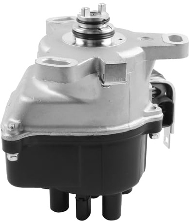 EVERESTWAY Distribuidor de encendido compatible con Honda Accord Prelude 2.2L L4 1992-1995 y kit de rotor de repuesto 30100P12A01 TD52U TD59U