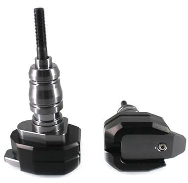 DZSJHGFDD Motorräder Sturzpads Für Kawasaki Für Z650 Für Z 650 2017-2023 Motorrad Fallen Schutz Rahmen Slider Verkleidung Schutz Crash Pad Schutz Motorrad Motor Crash Sliders(Titan)