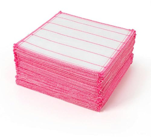 MEKPAM 10 Pcs Of Pure Cotton Yarn Dishwashing Cloth Kitchen Cleaning Cloth Household Scouring Pad Absorbent Oil-Free Dishwashing Towel