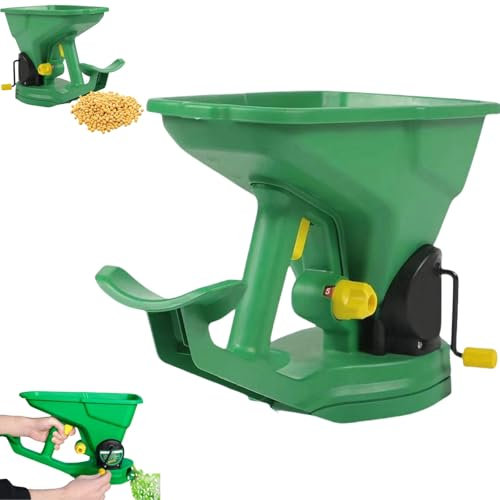 Semoir Manuel À Manivelle, Épandeur De grains Manuel, Outil De Plantation De grains Portable, Distributeur Rotatif Pour Engrais À Gazon Pour Petites FermesDistributeur De Semences Pour semises