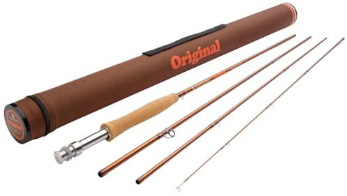 Redington Original Fliegenrute - 5wt mittelschnelle Aktion Forellen Fliegenfischen Angelrute - klassisches Design, leichtes Werfen, vielseitige Süßwasserrute für Trockenfliegen, Nymphen und