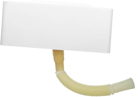 Gatuida Lavabo de Pared Pequeño para Baños Compactos Lavabo de Plástico Ligero Sin Taladros para Alquileres y Reducidos